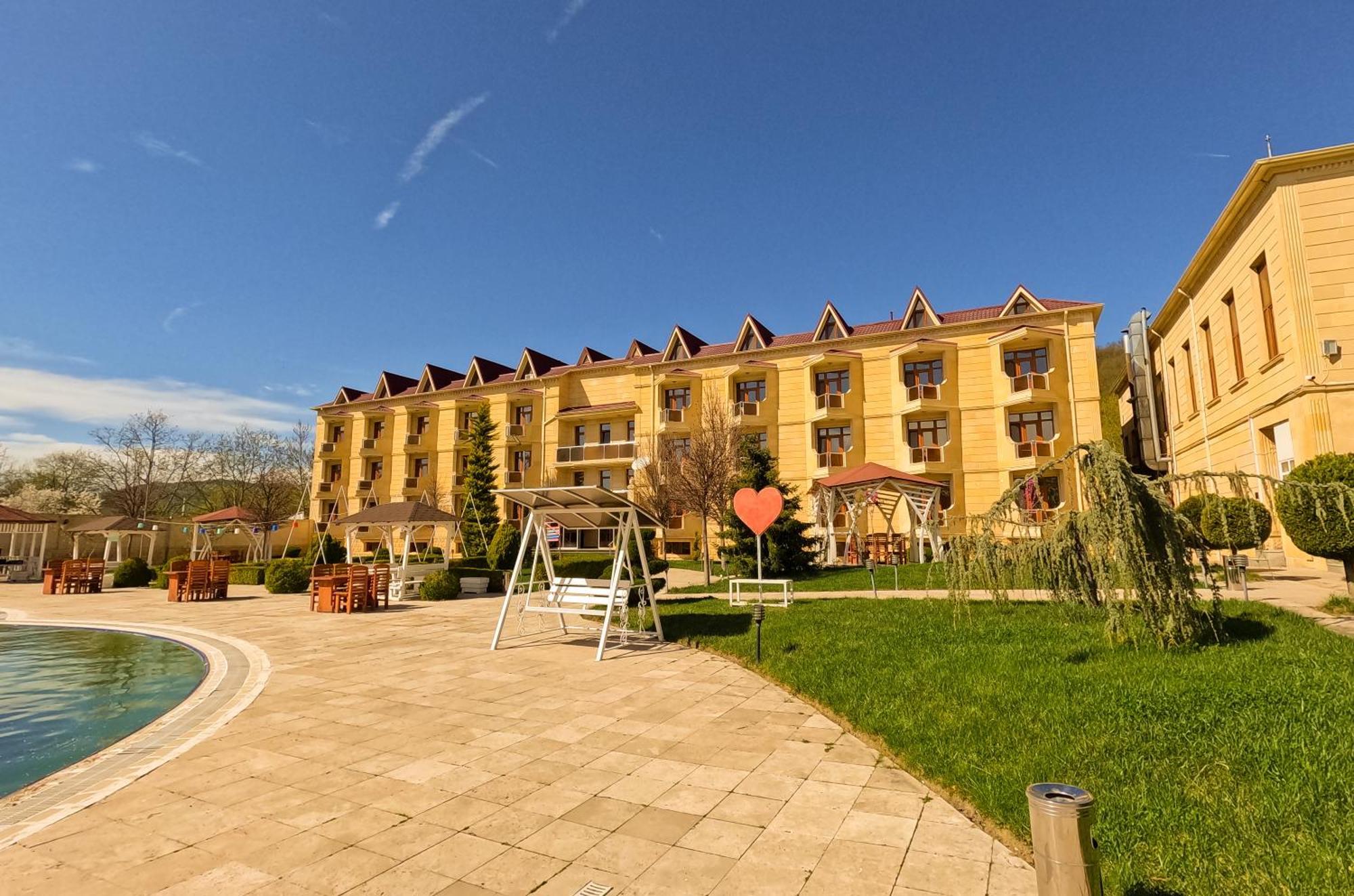 Gabala Yeddi Gozel Hotel Exteriér fotografie
